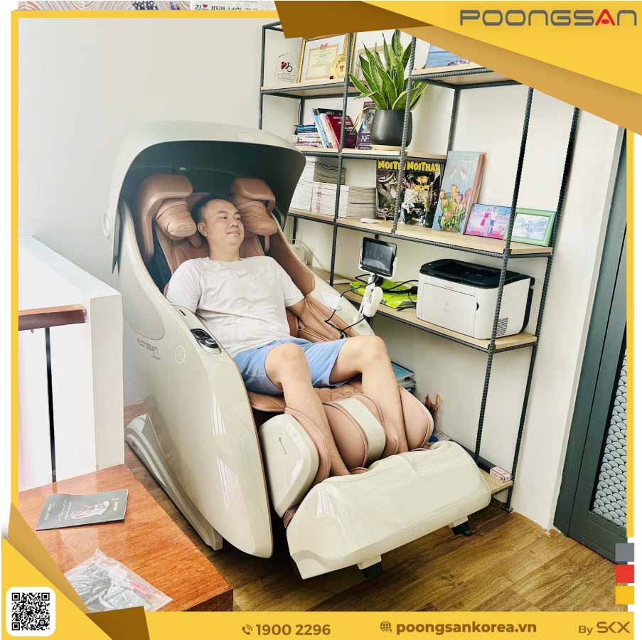 Ghế massage giá rẻ hoàn toàn đáp ứng được nhu cầu thư giãn cơ thể