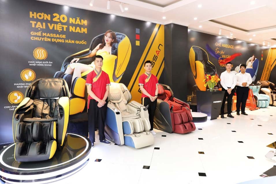 Làm sao chọn ghế massage giá rẻ tại Vĩnh Phúc chất lượng