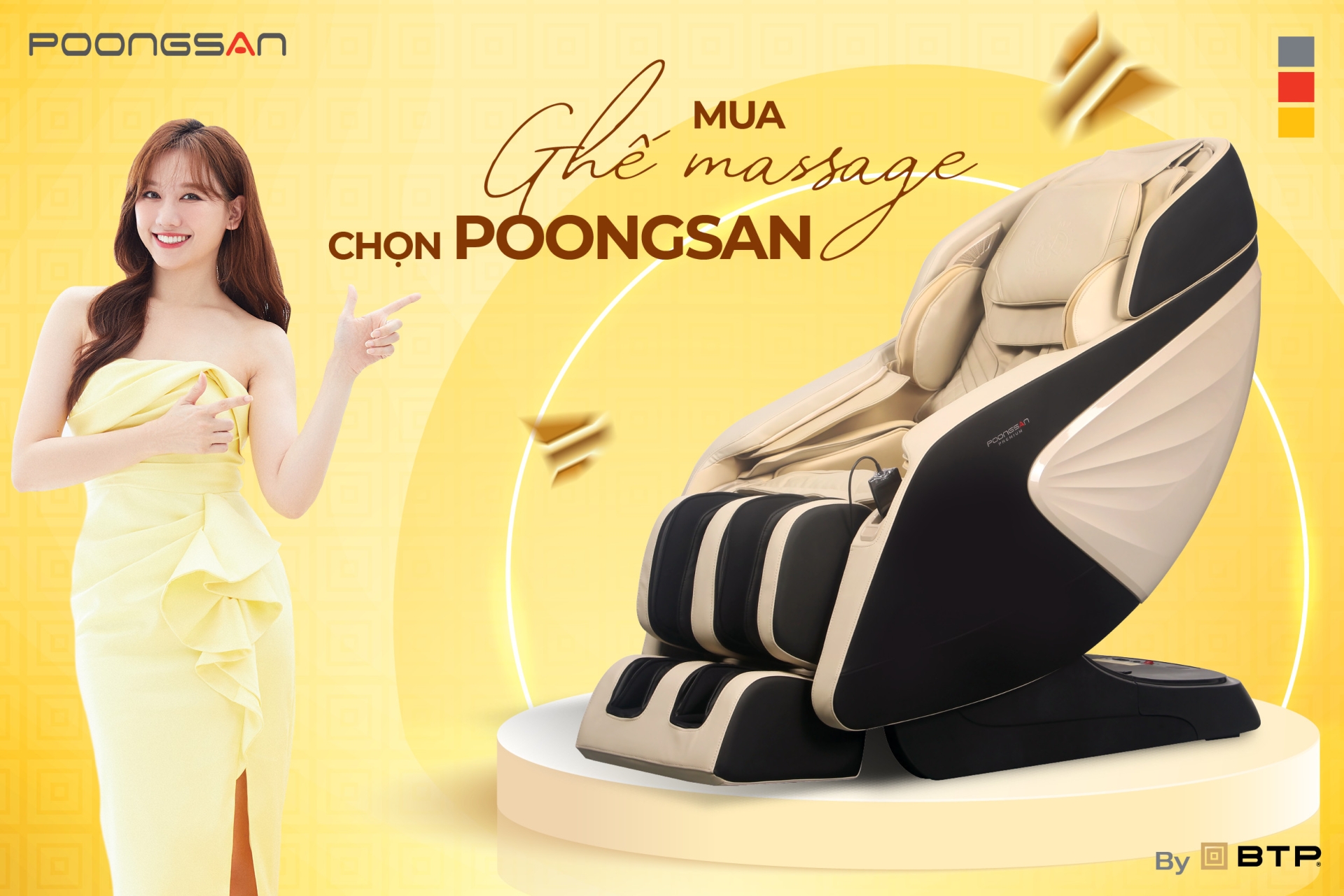 Địa chỉ cung cấp ghế massage Ninh Bình uy tín