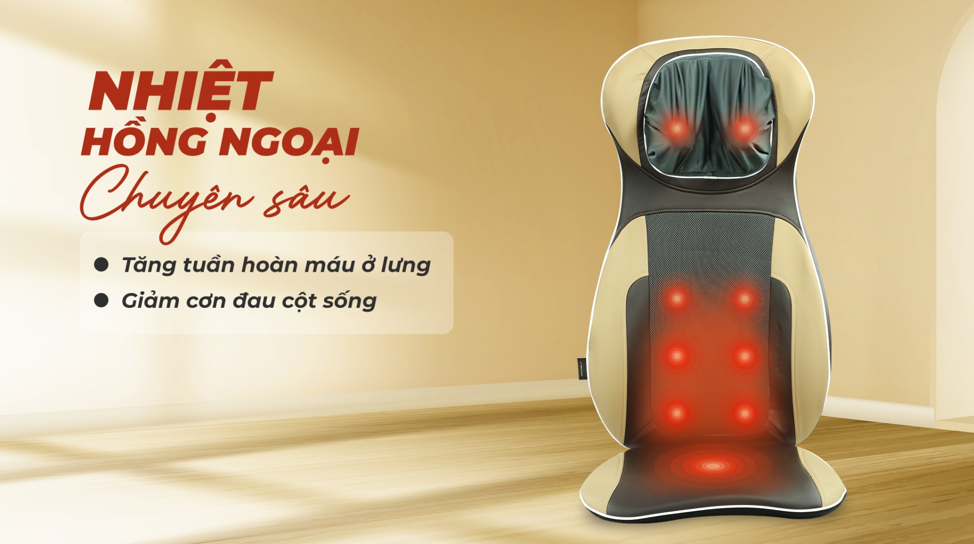 Lưu ý chọn khi mua đệm ghế massage