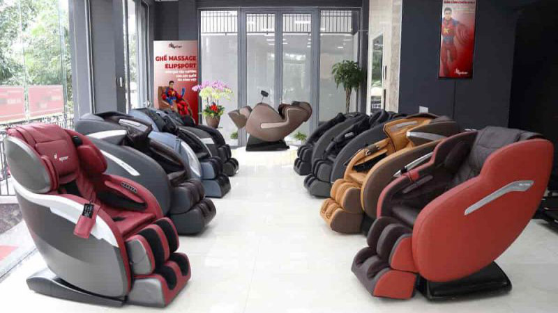 Ghế massage trị liệu 50 triệu rất đa dạng mẫu mã