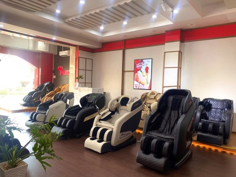 Các dòng ghế massage trị liệu tại Uông BÍ rất đa dạng