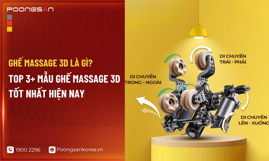ghế massage 3d là gì?
