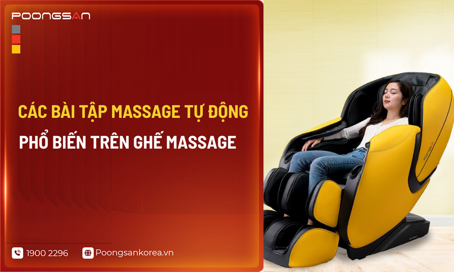 Các bài massage tự động