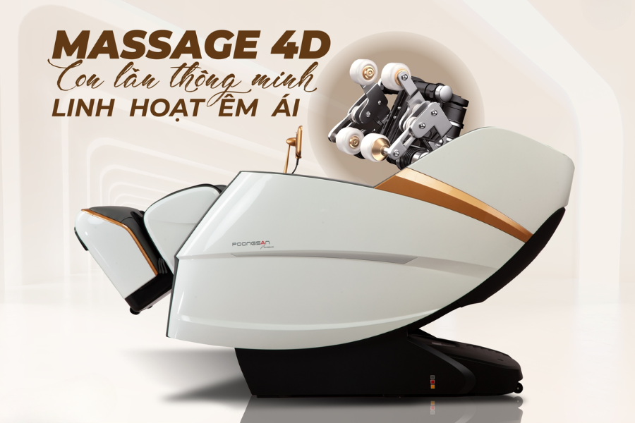 so sánh ghế massage 3D và 4D
