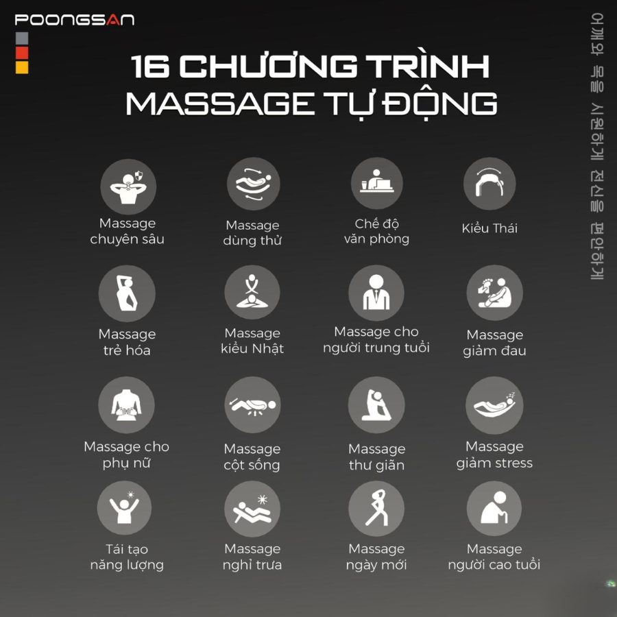 Chương tr&igrave;nh massage tự động