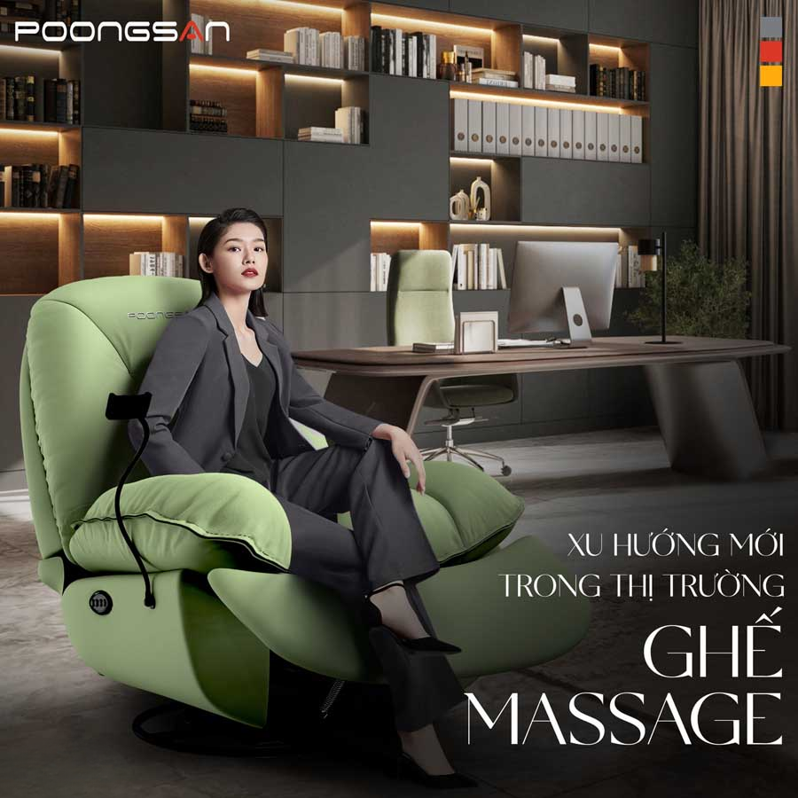C&aacute;c loại ghế massage