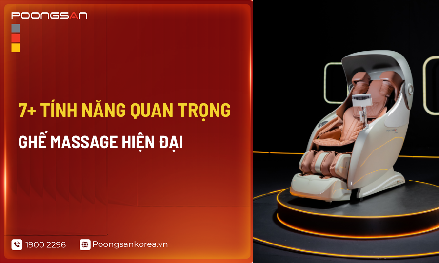 Chức năng ghế massage