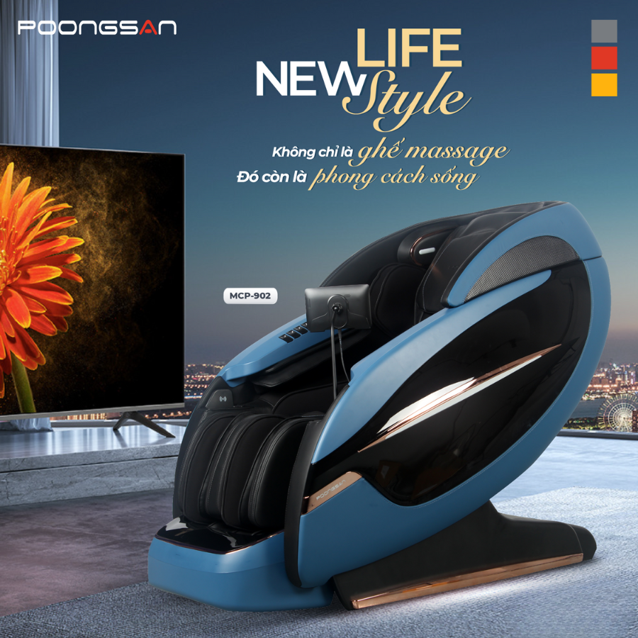 Ghế massage Poongsan MCP-902