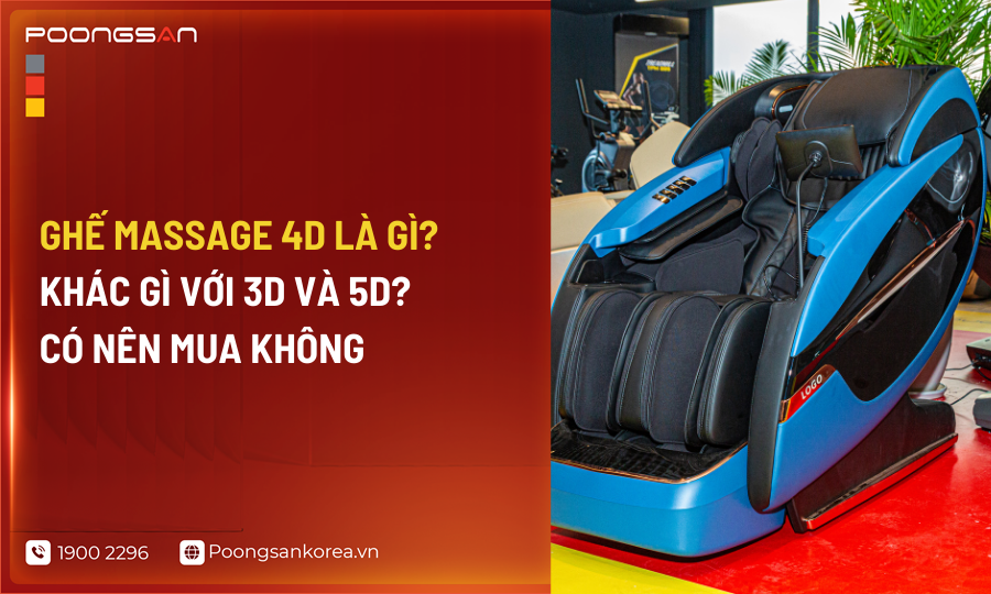 Ghế massage 4D