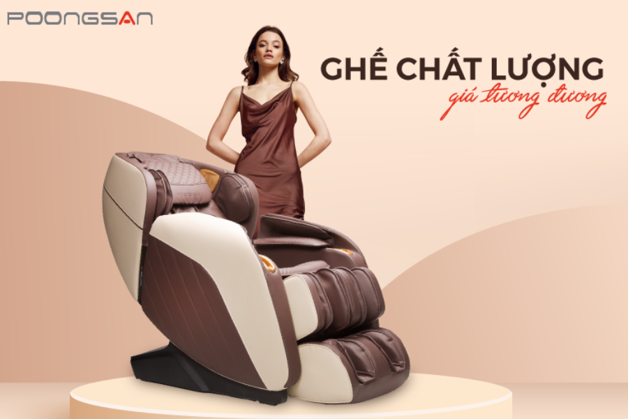 Ghế massage Poongsan Hàn Quốc