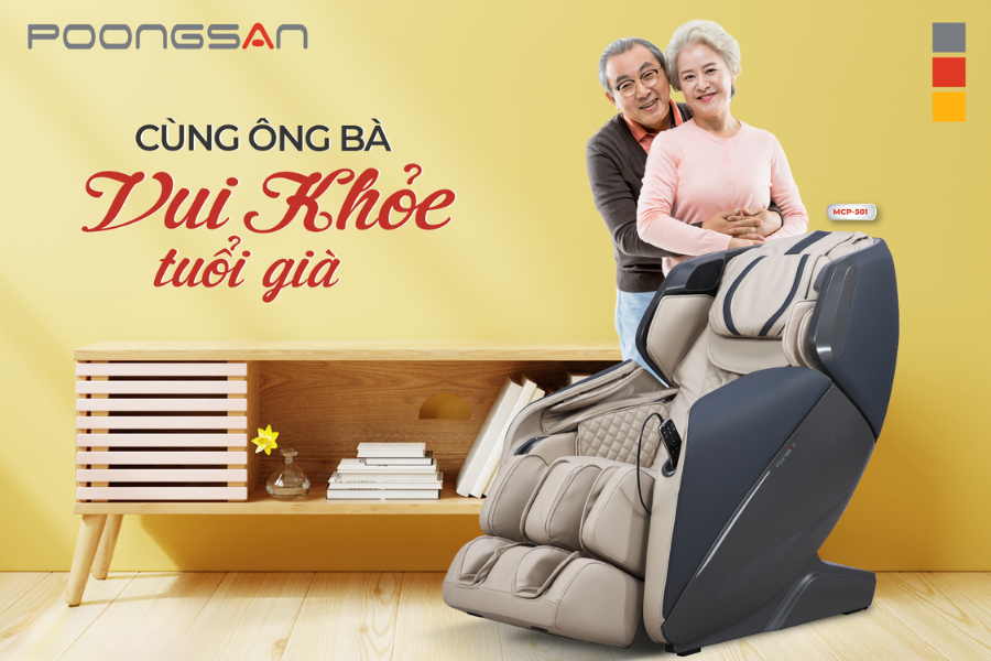 Ai nên sử dụng ghế massage cao cấp Poongsan?
