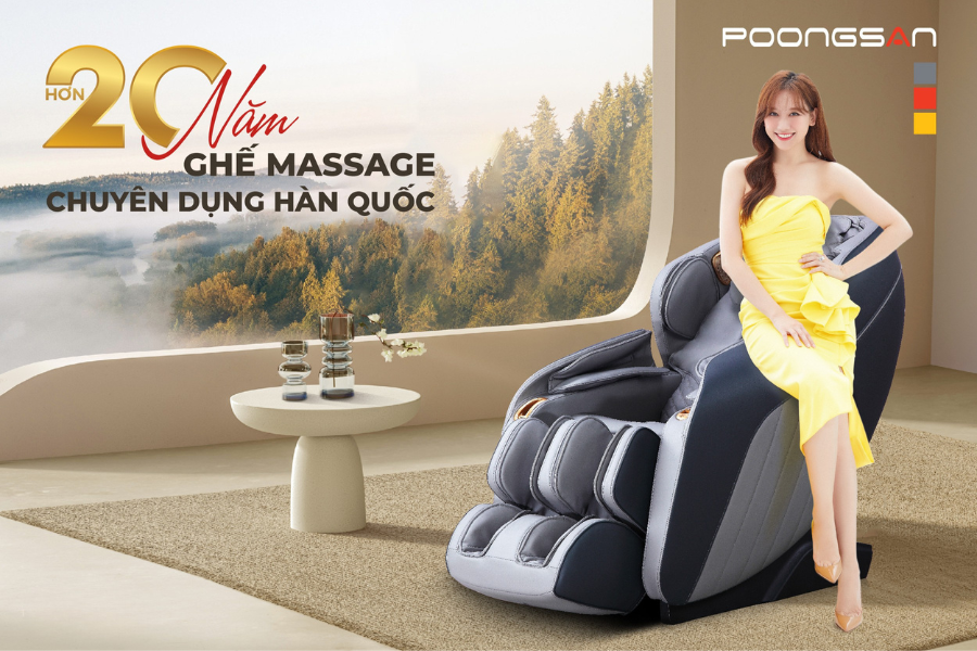 Ghế massage Poongsan Hàn Quốc