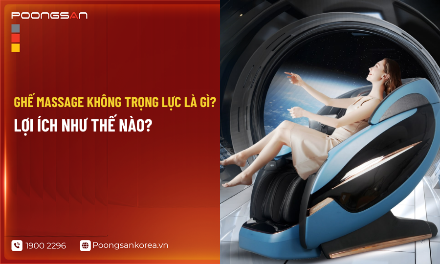 Ghế massage không trọng lực