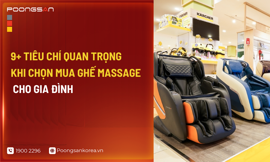 Kinh nghiệm mua ghế massage