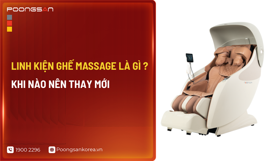 Linh kiện ghế massage