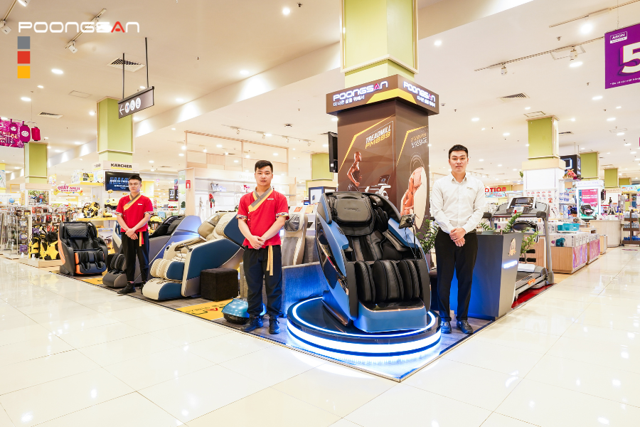 Ghế massage H&agrave;n Quốc