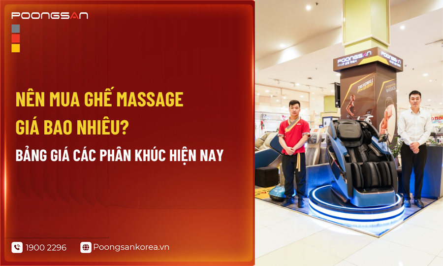 nên mua ghế massage giá bao nhiêu