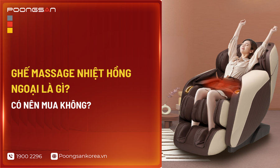 Ghế massage nhiệt hồng ngoại