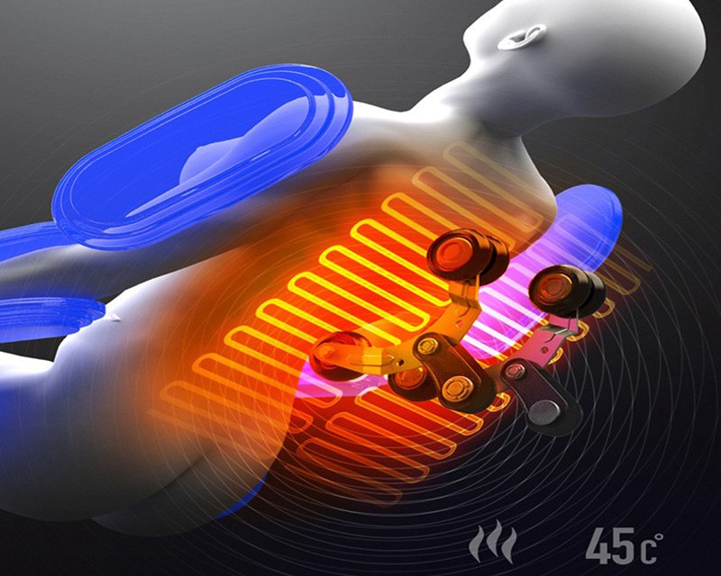 Ghế massage nhiệt hồng ngoại