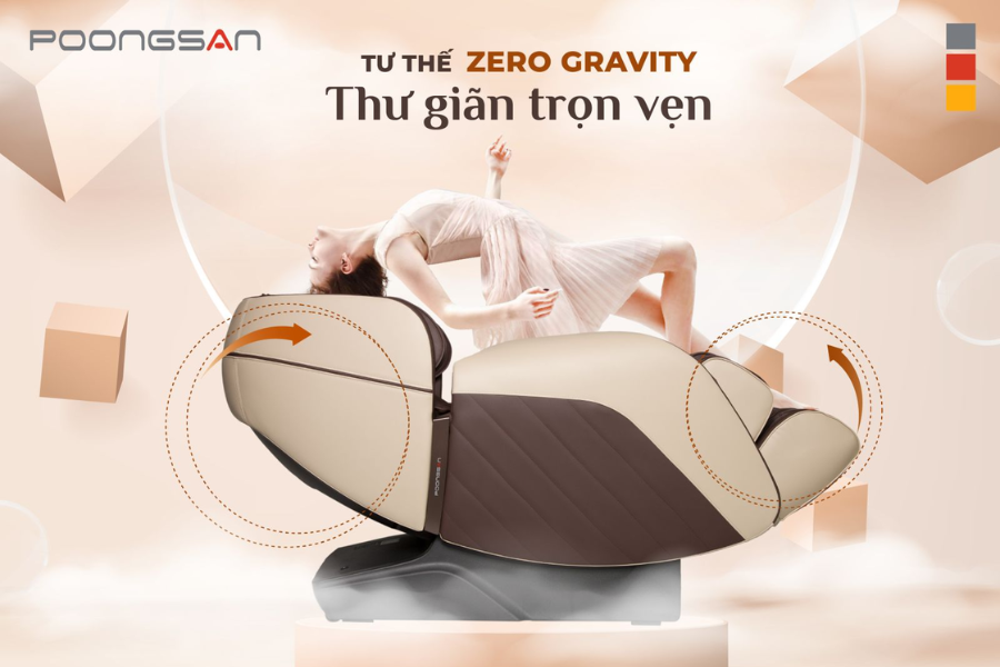 Tính năng kéo giãn ghế massage 