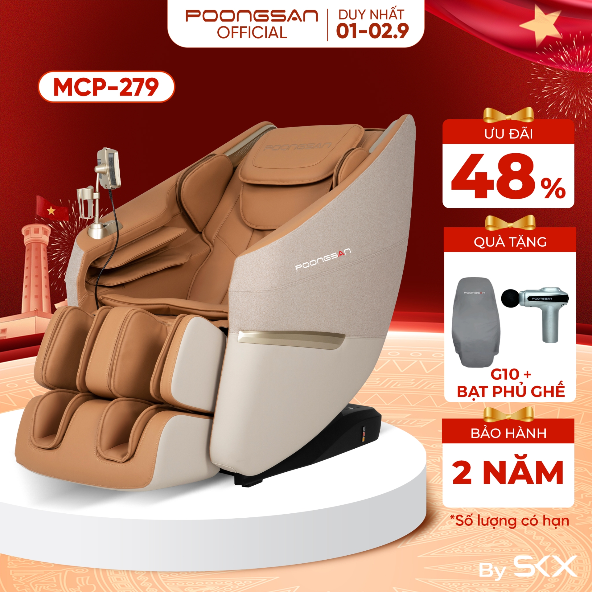 Poongsan MCP-279 - Ưu đ&atilde;i tới 36%, voucher tới 3 triệu đồng