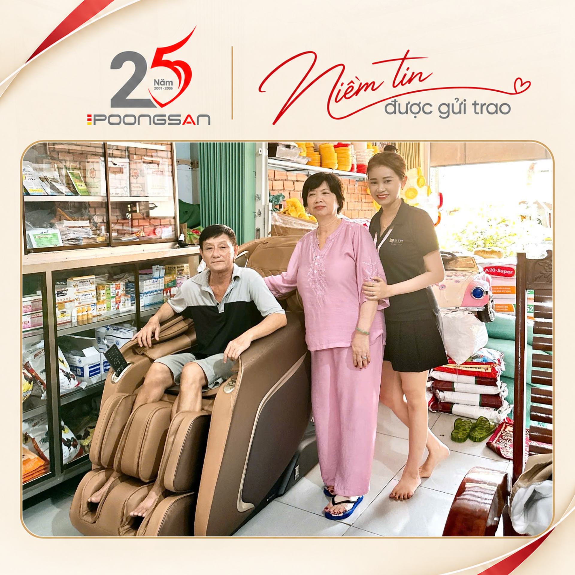 Ghế massage MCB-301 - Ngày rộn ràng, tối thảnh thơi