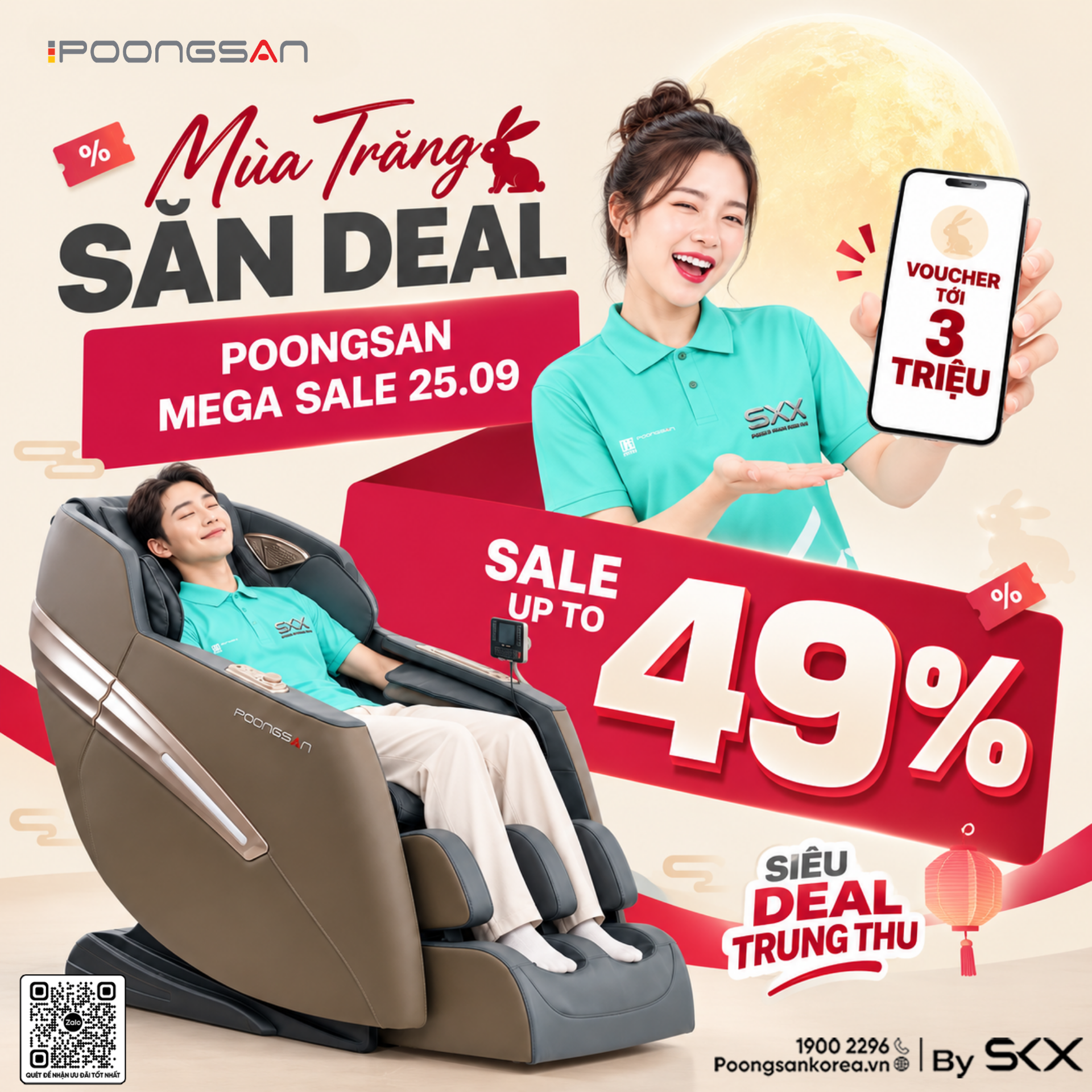 Mega Sale 25.09 - Rước Deal Về Nhà, Đón Trăng Đoàn Viên