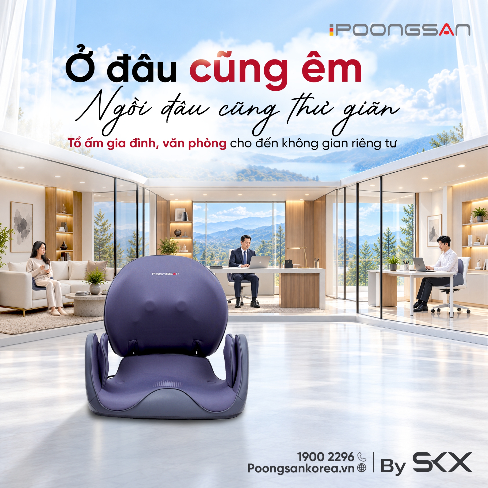 Lợi ích khi sử dụng đệm massage Poongsan MUP-008 tại nhà