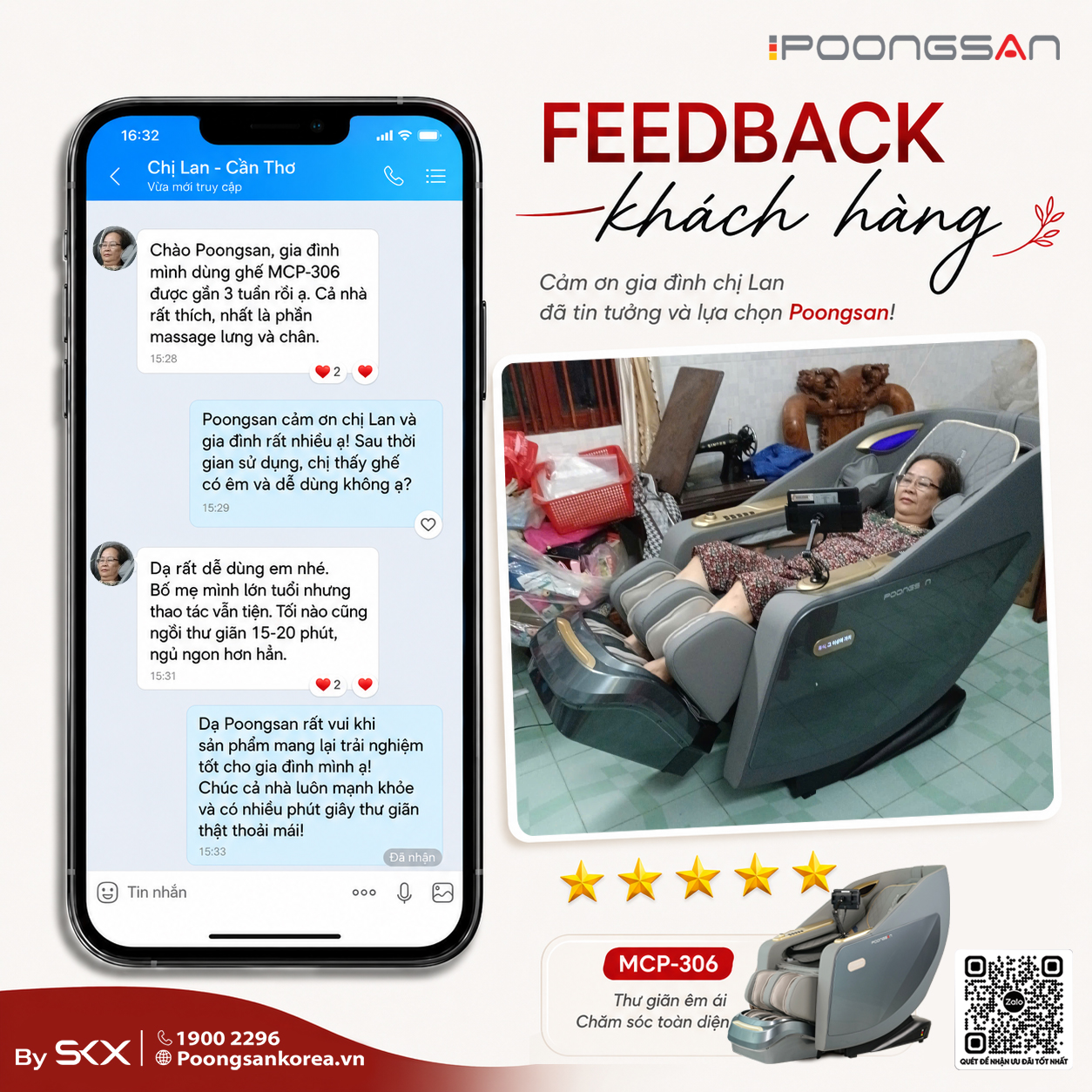 Feedback gia đ&igrave;nh c&oacute; bố mẹ lớn tuổi: Ưu ti&ecirc;n dễ d&ugrave;ng, dễ thư gi&atilde;n