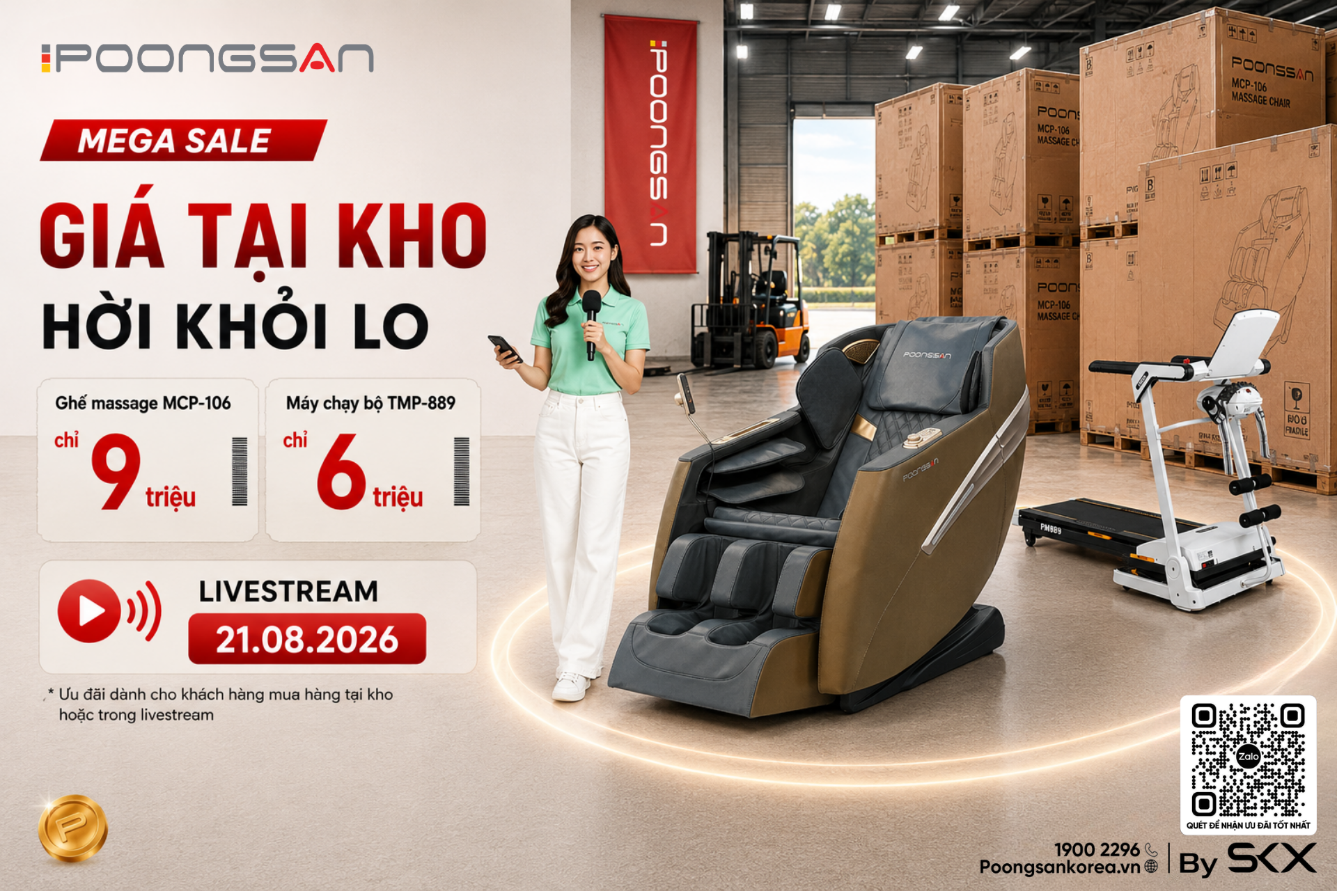 Ghế massage thanh l&yacute; gi&aacute; tại kho