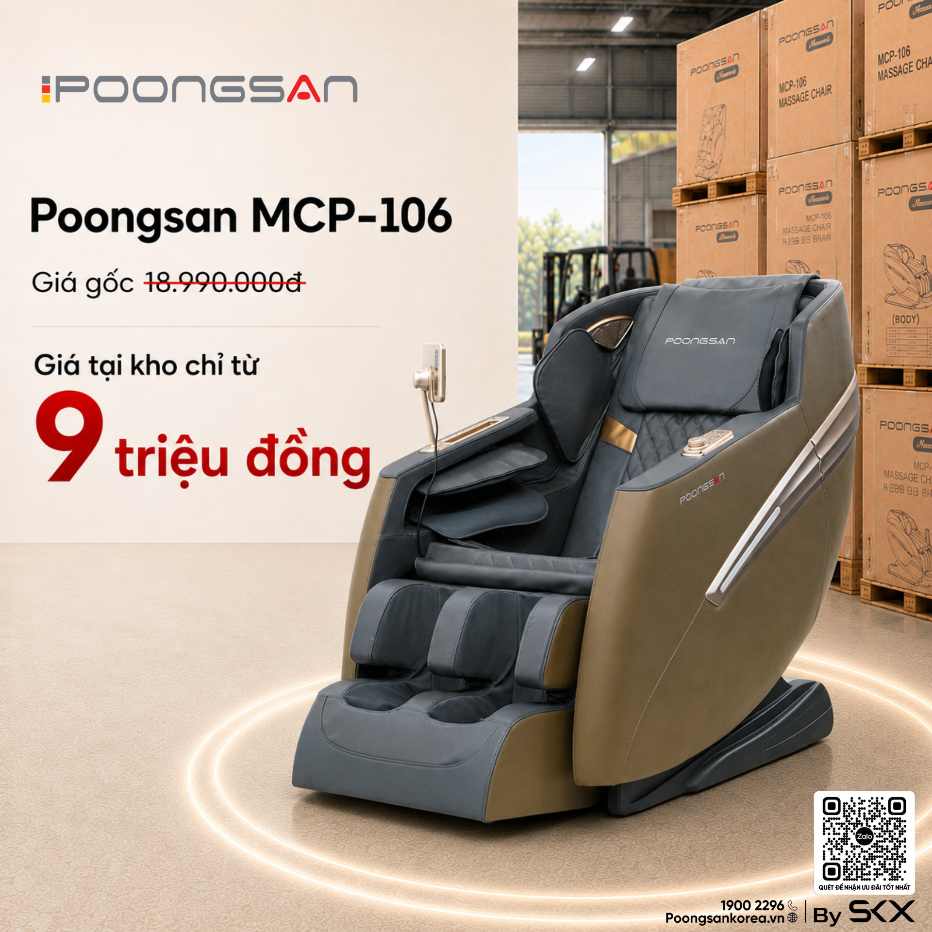 Ghế massage thanh l&yacute; gi&aacute; tại kho