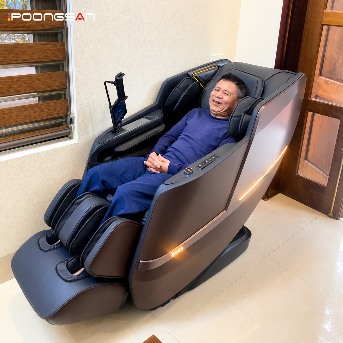 Ghế massage MCB-569 - Nhiều chương trình, linh hoạt cho nhiều thành viên