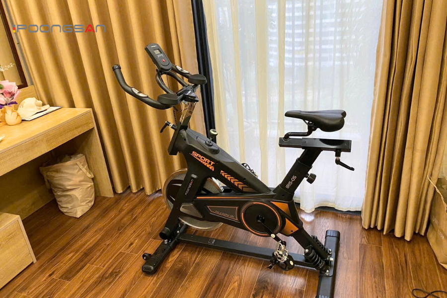 bảo quản xe đạp tập