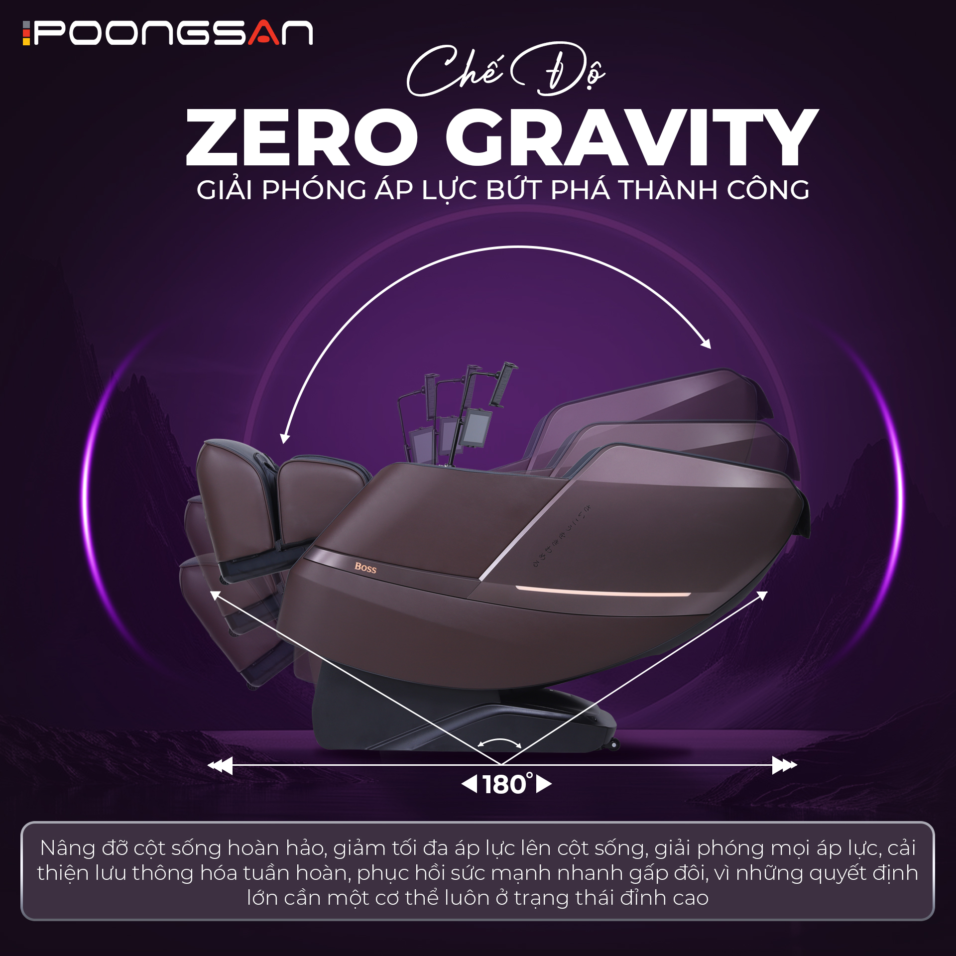 Chế độ kh&ocirc;ng trọng lực - 3 tầng thư gi&atilde;n cho cơ thể được thả tr&ocirc;i