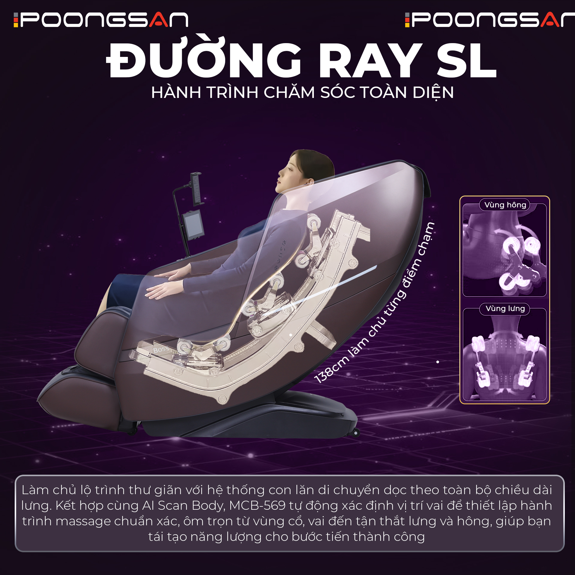 Ghế massage Boss MCB-569