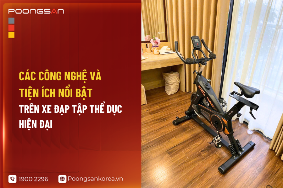 c&ocirc;ng nghệ xe đạp tập thể dục