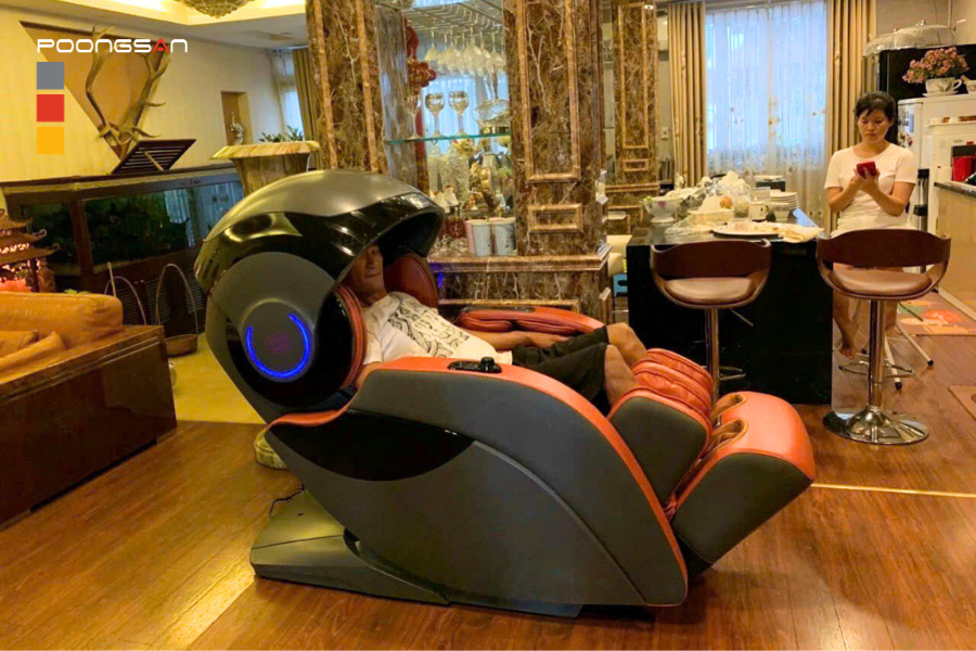 độ ồn ghế massage