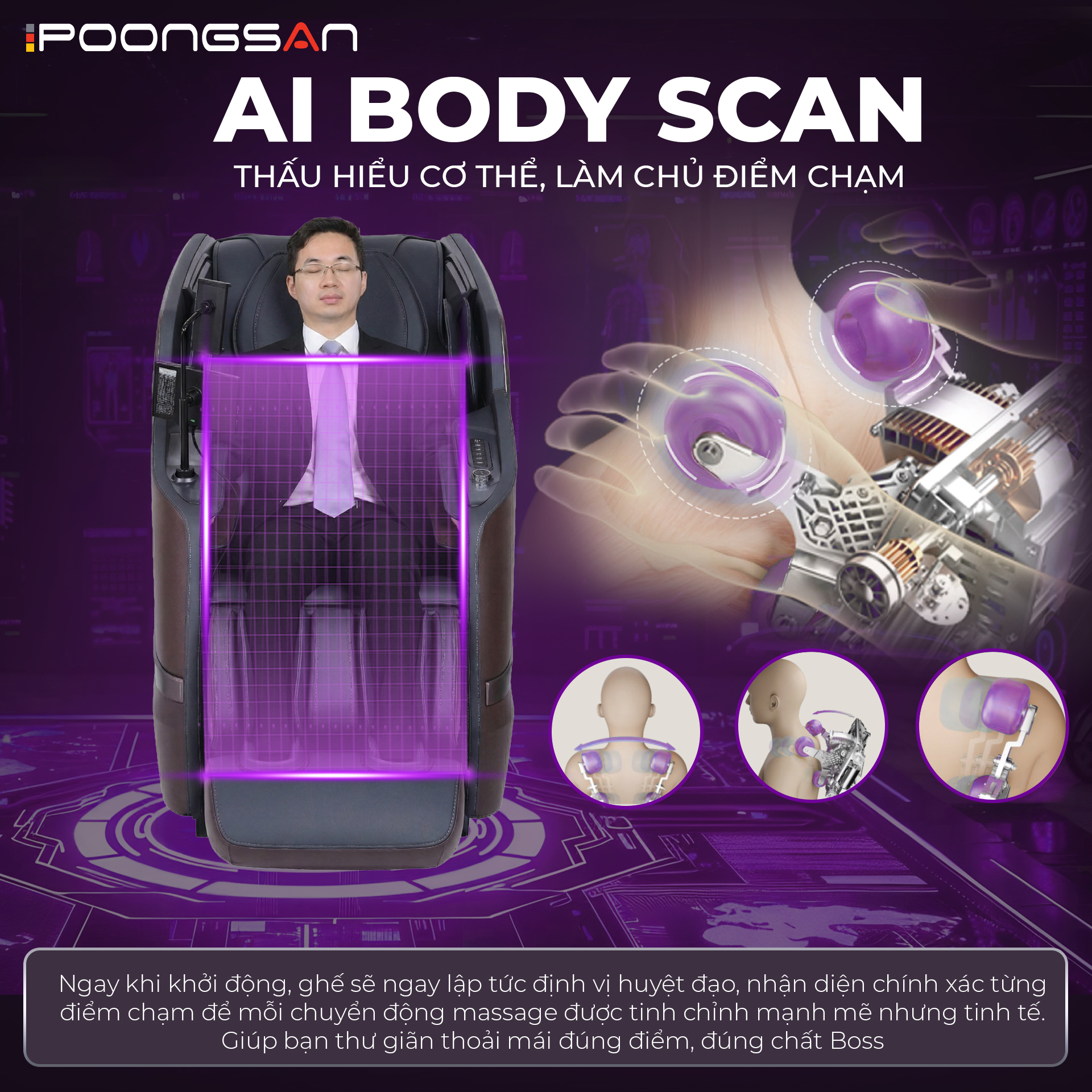 ghế massage có giúp giảm đau vai gáy do thoái hóa không