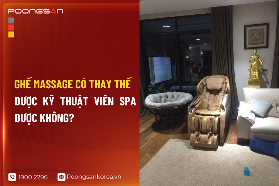 ghế massage c&oacute; thay thế được kỹ thuật vi&ecirc;n kh&ocirc;ng