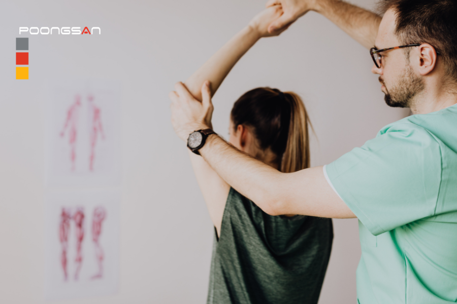 ghế massage linh hoạt khớp