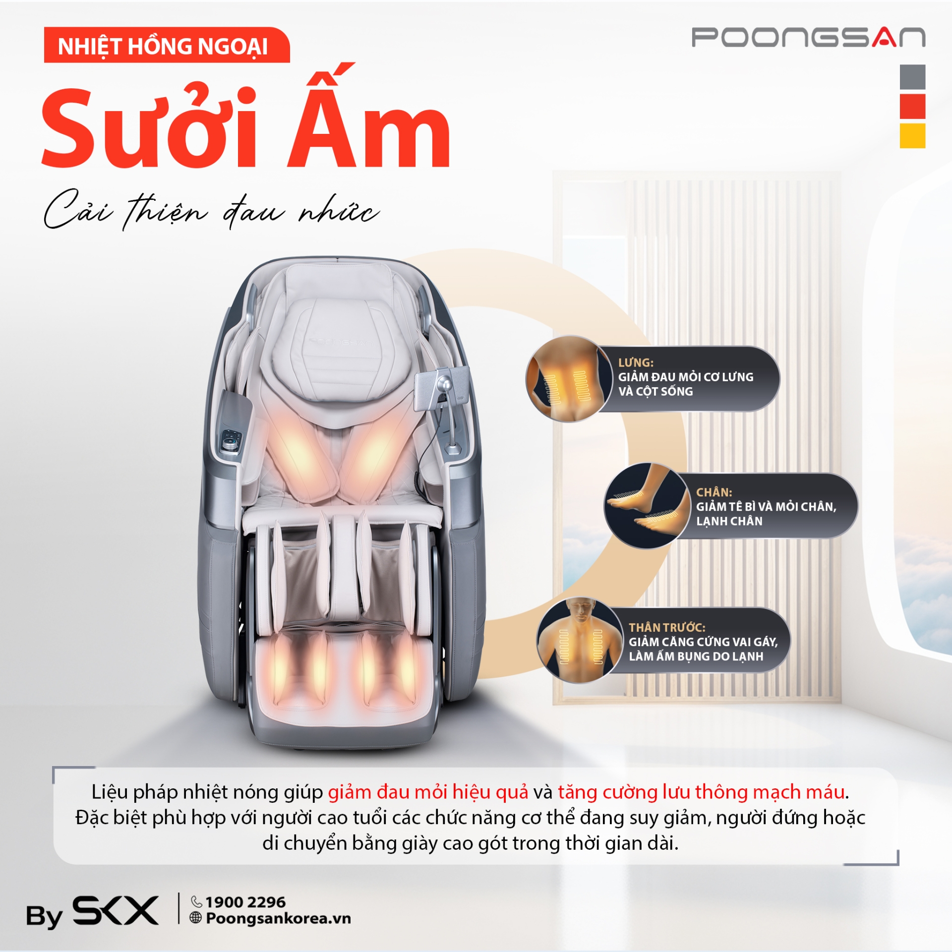 hệ thống sưởi nhiệt 30&ndash;60 độ