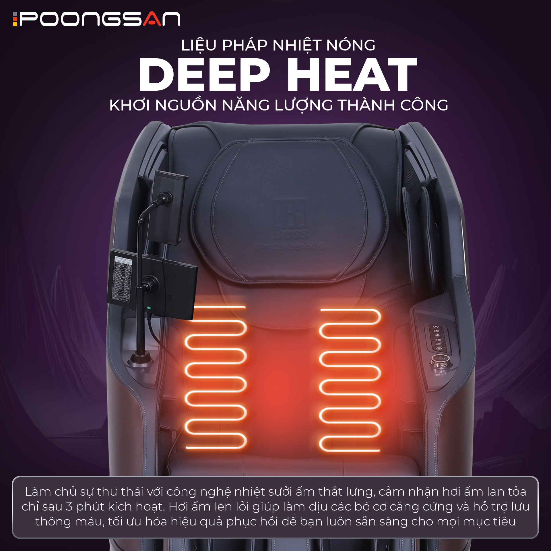 hệ thống sưởi nhiệt 30&ndash;60 độ