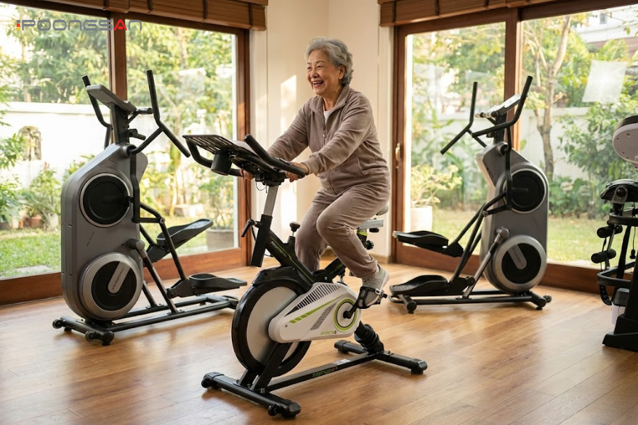 kh&aacute;ng lực tr&ecirc;n xe đạp tập thể dục l&agrave; g&igrave;