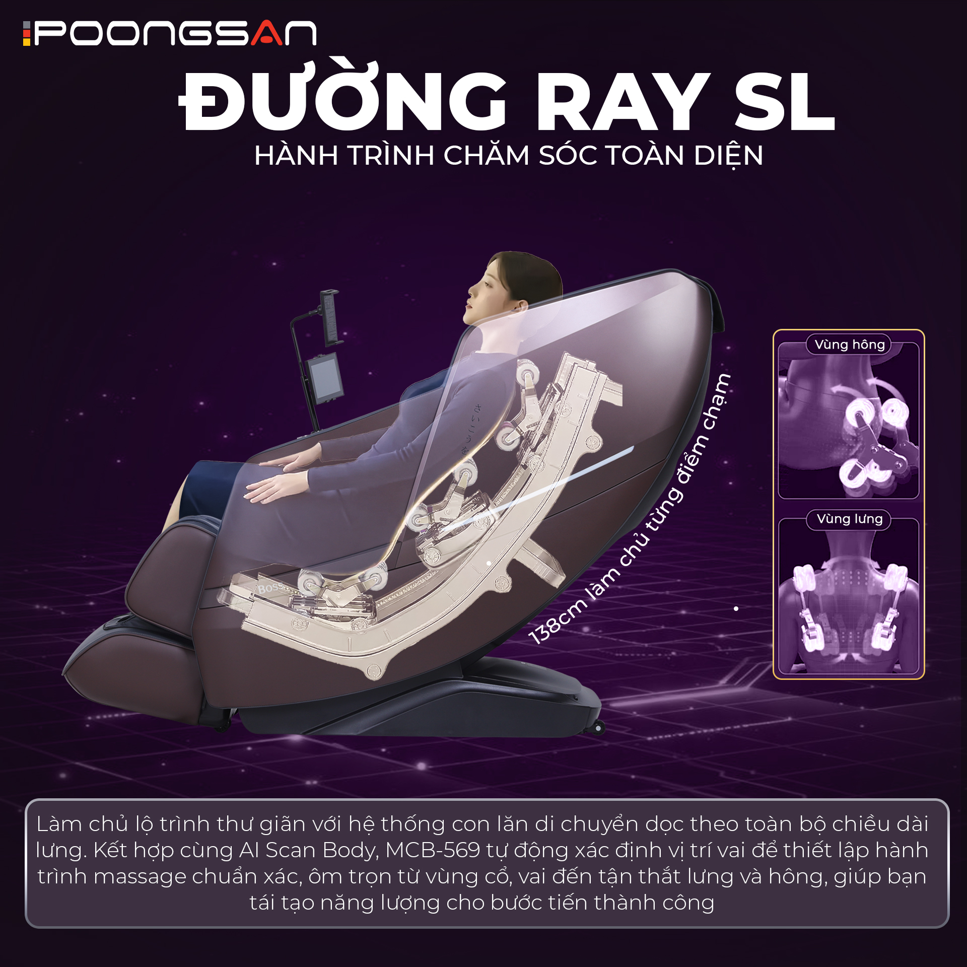 ghế massage Boss MCB-569