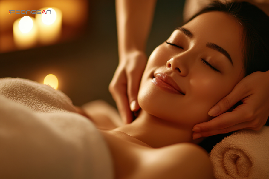 lợi &iacute;ch của massage trong việc giảm c&aacute;u gắt n&oacute;ng nảy
