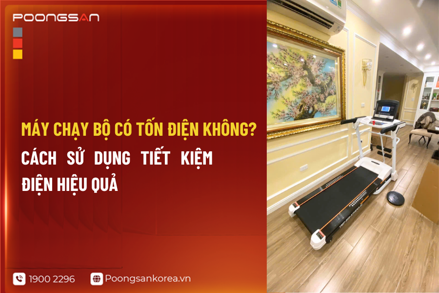 m&aacute;y chạy bộ c&oacute; tốn điện kh&ocirc;ng