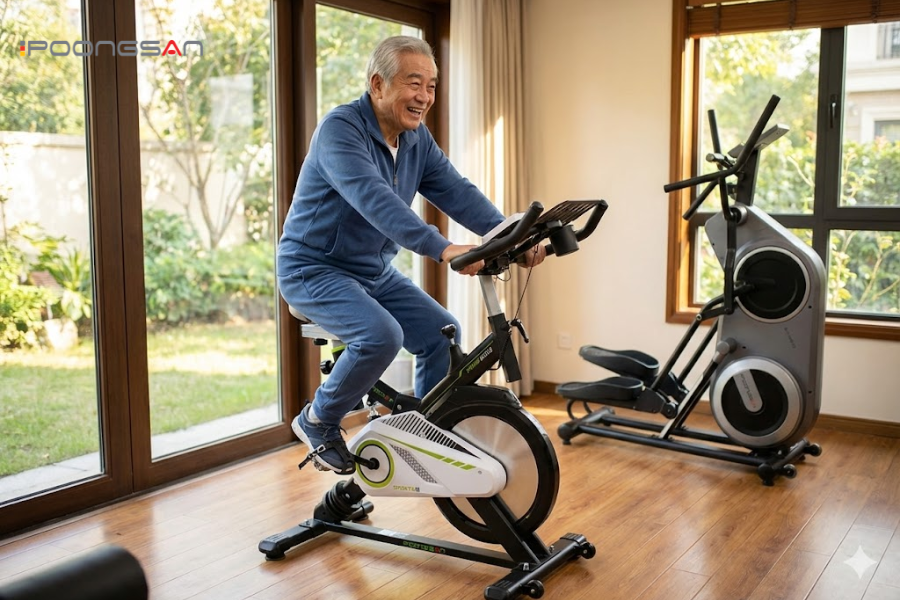 top xe đạp tập thể dục cho người cao tuổi