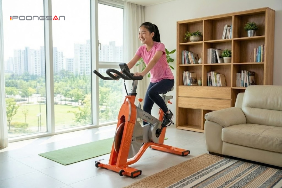 trẻ em có nên dùng xe đạp tập