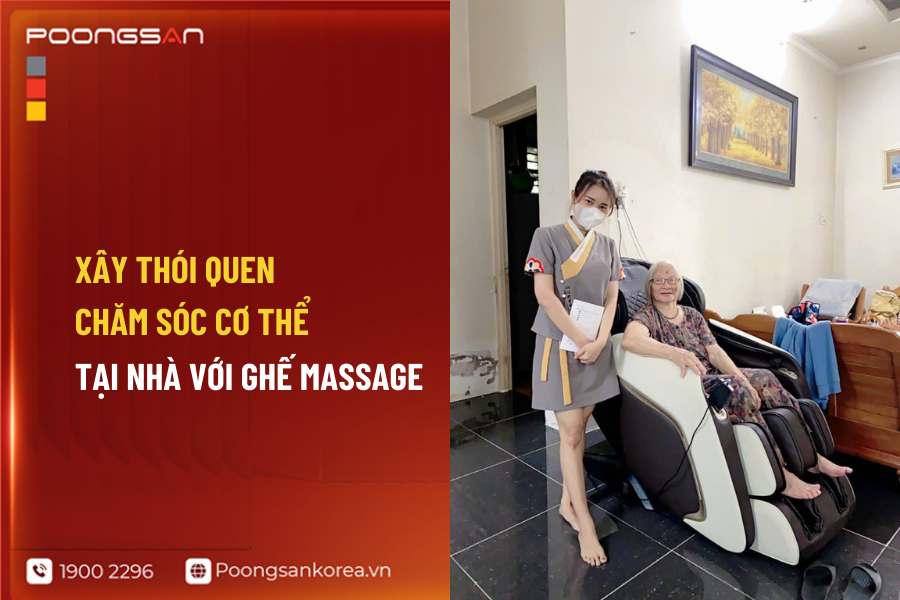 x&acirc;y th&oacute;i quen chăm s&oacute;c cơ thể tại nh&agrave;